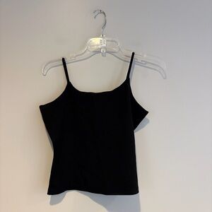 Niche Elegant Thick Black Camisole